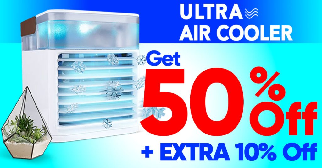 Ultra Air Cooler 50% Off + 10% Off Coupon