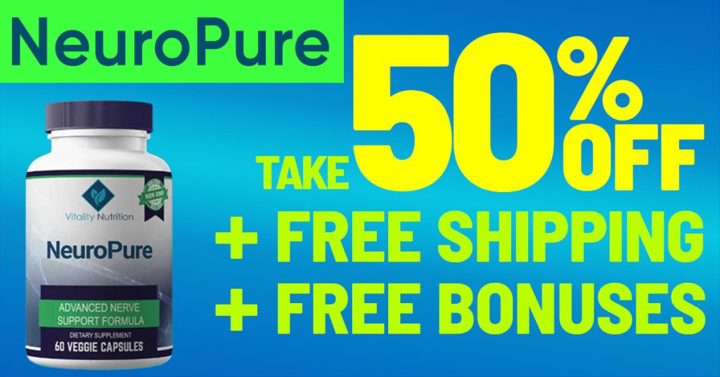 NeuroPure 50% Off Banner