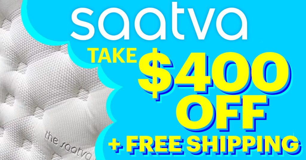 Saatva $400 Off Discount