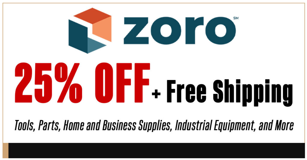 Zoro 25% Off coupon