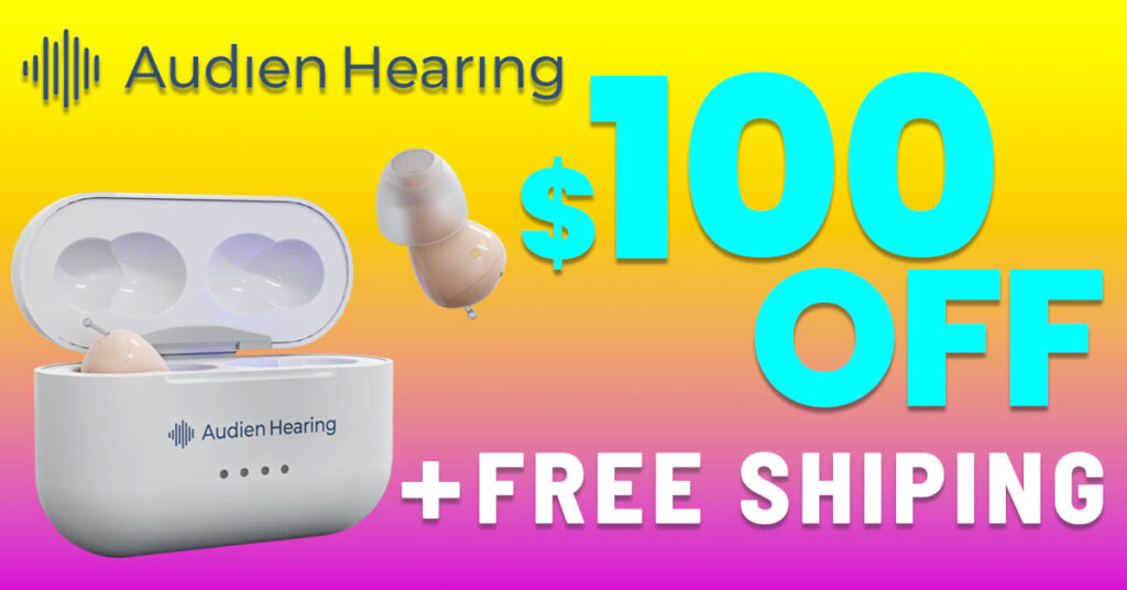 Audien Hearing $100 Off Coupon