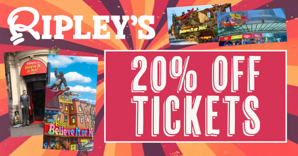 Ripley's 20% Off Coupon