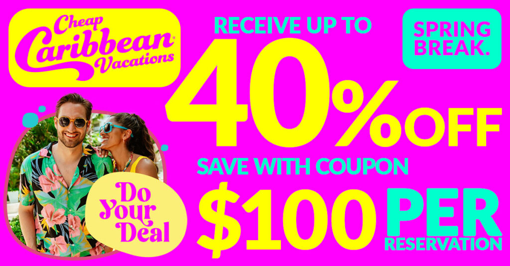 Cheap Caribbean $100 Off Coupon Code